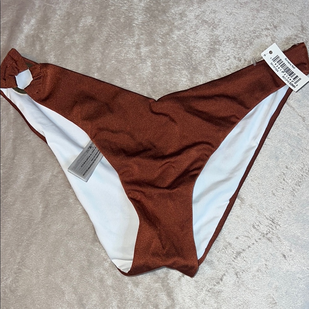 IRIS LILY x Amazon Rust Bikini Bottom